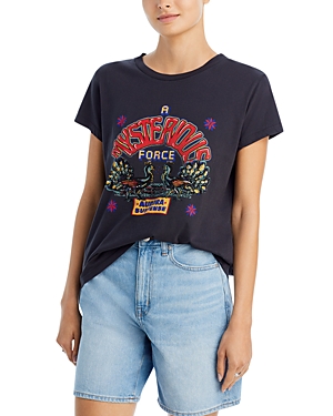 Mother The Boxy Goodie Goodie Tee In Mysterious