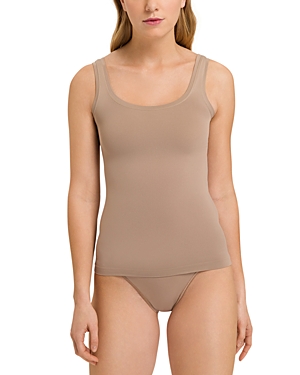 Hanro Touch Feeling Tank In Mocha