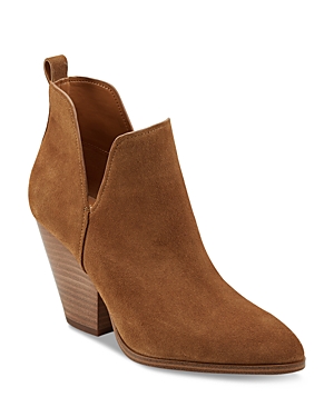 Marc Fisher Ltd. Women's Tanilla Pointed Toe Cutout Block Heel Booties