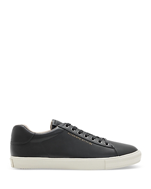 Shop Allsaints Men's Brody Lace Up Low Top Sneakers In Black
