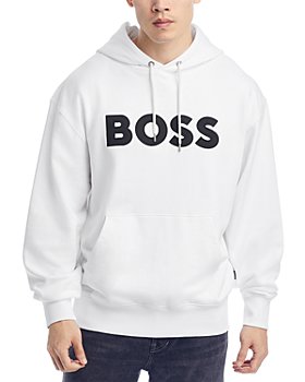 BOSS - Sullivan Cotton Embroidered Logo Regular Fit Hoodie 