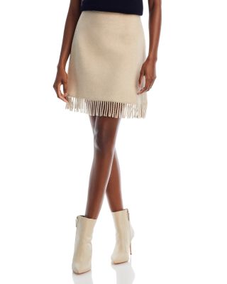 By Malene Birger Solir Fringe Mini Skirt | Bloomingdale