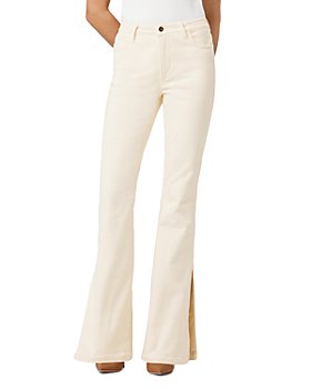 Joe's Jeans - The Frankie Mid Rise Corduroy Bootcut Jeans in Double Cream