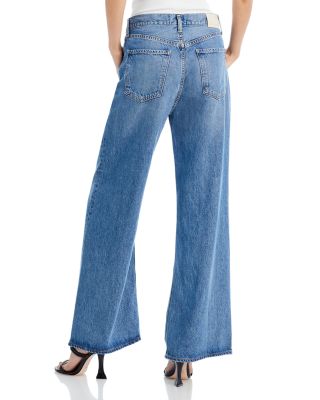Paloma Baggy High Rise Wide Leg Jeans in Siesta
