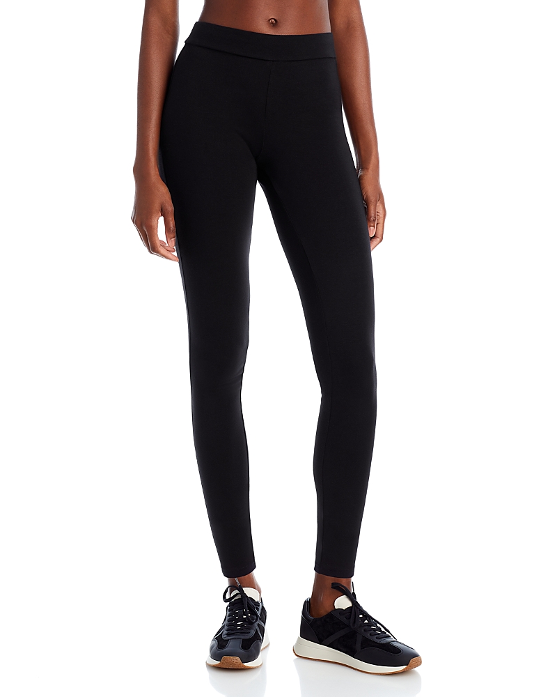 Hue High-Waisted Blackout Cotton-Blend Leggings