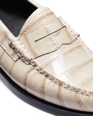 Women's Whitney Croc Embossed Weejuns&reg; Loafers