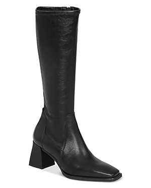 Vagabond Women's Hedda Square Toe High Heel Boots In Black