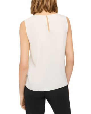 Silk Sleeveless Top