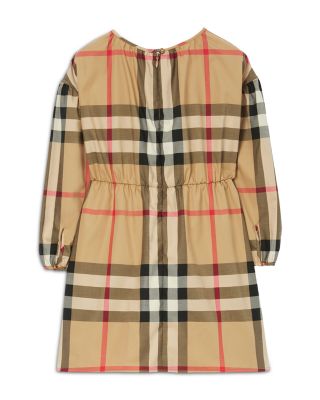 Burberry Girls' Check Stretch Savannah Dress - Little Kid, Big Kid