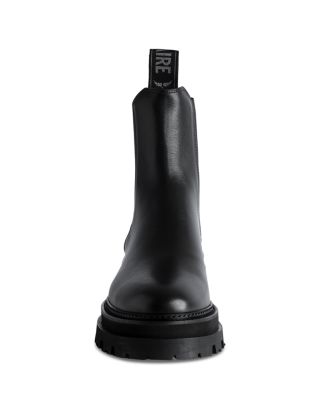 Women's Ride Stretch White Chelsea Boots