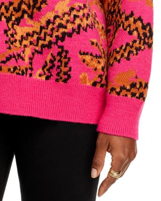 FARM Rio Croco Knit Cardigan | Bloomingdale's