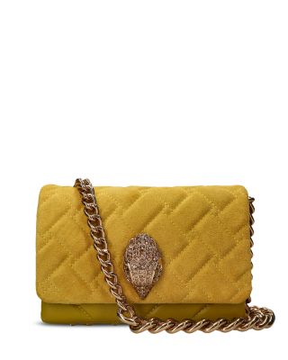 KURT GEIGER LONDON - Mini Kensington Kurt Leather Crossbody