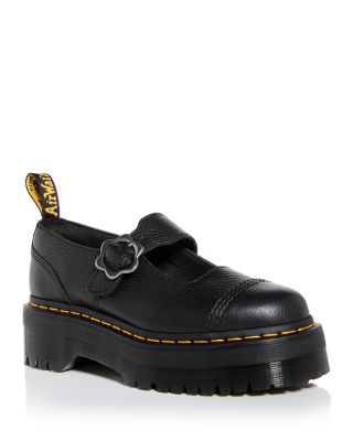 Dr. Martens Women s Addina Quad Flower Buckle Platform Mary Jane Flats Bloomingdale s