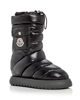 Moncler Women's Gaia Quilted Cold Weather Boots | Bloomingdale's