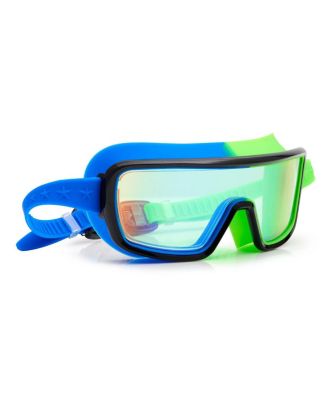  Bling2o Cyborg Cyan Prismatic Swim Goggles for Boys - Ages 2-7