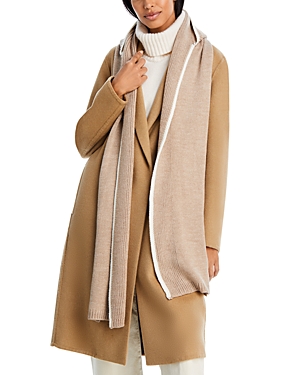 Aqua Hooded Knit Scarf - 100% Exclusive In Taupe
