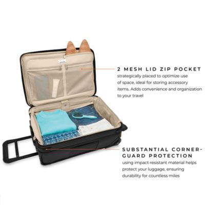 Baseline Essential 2 Wheel Carry On Suitcase