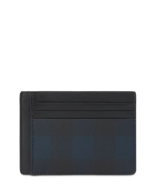 Burberry Chase Check Money Clip Card Case | Bloomingdale's