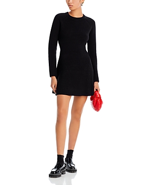 Aqua Knit Dress - 100% Exclusive In Black