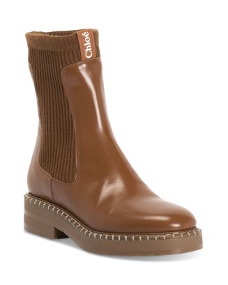 【関税&送料込】Chloe Beige Fabric Ankle Boots SchaferandweinerShops Japan - 'Betty' heeled ankle boots