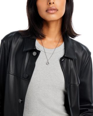 Sterling Silver Interlocking G Pendant Necklace, 17.5&amp;quot;