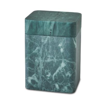Global Views Raggio Black and Green Alabaster Large Box