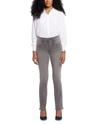 Marilyn High Rise Straight Jeans in Smokey Mountain