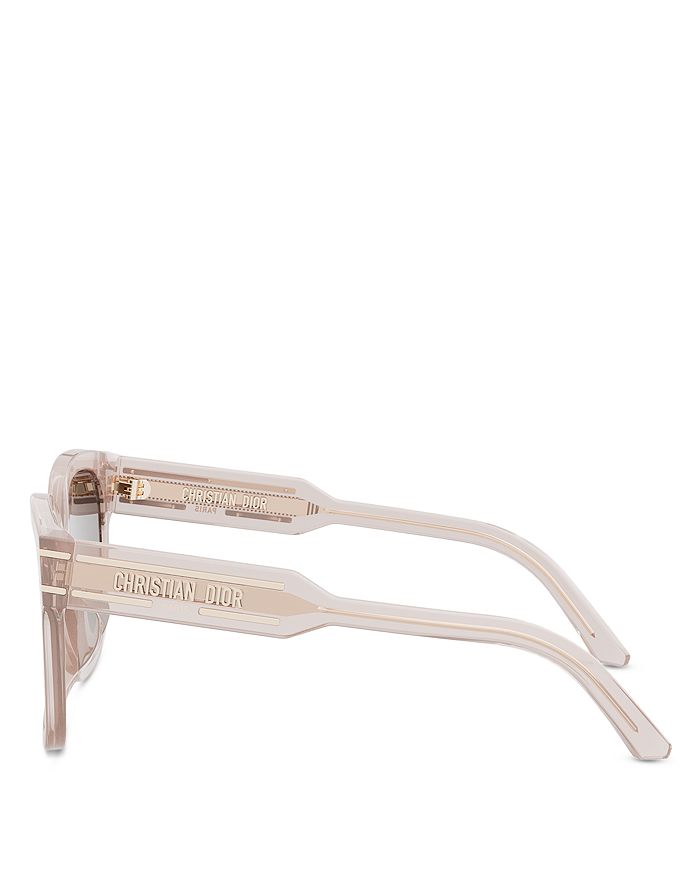 Shop Dior Signature S7f Square Sunglasses, 58mm In Pink/brown Gradient