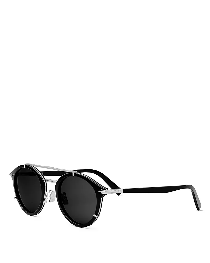 Dior DiorBlackSuit Ri Round Sunglasses, 50mm
