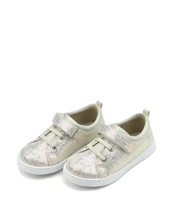 L'Amour Shoes Girls' Natalie Metallic Playground Sneaker - Toddler ...