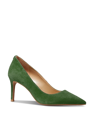 Michael Kors Michael Women's Alina Flex Pointed Toe Pumps In Amazon Green