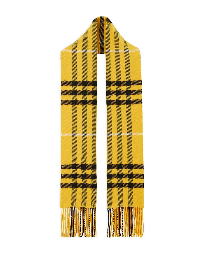 Burberry - Check Wool & Cashmere Scarf
