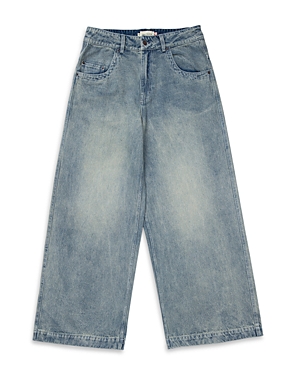 Honor the Gift Wide Leg Stamped Denim Pants