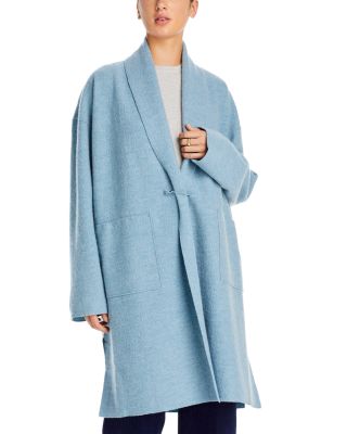 Eileen fisher boiled hot sale wool coat sale