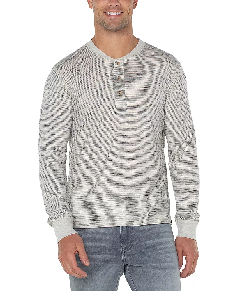 Liverpool Los Angeles Slim Fit Henley