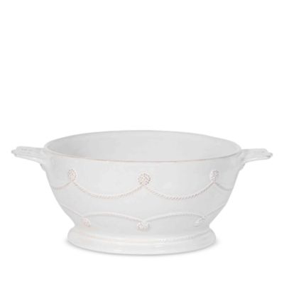 Berry & Thread Whitewash Casserole with Lid