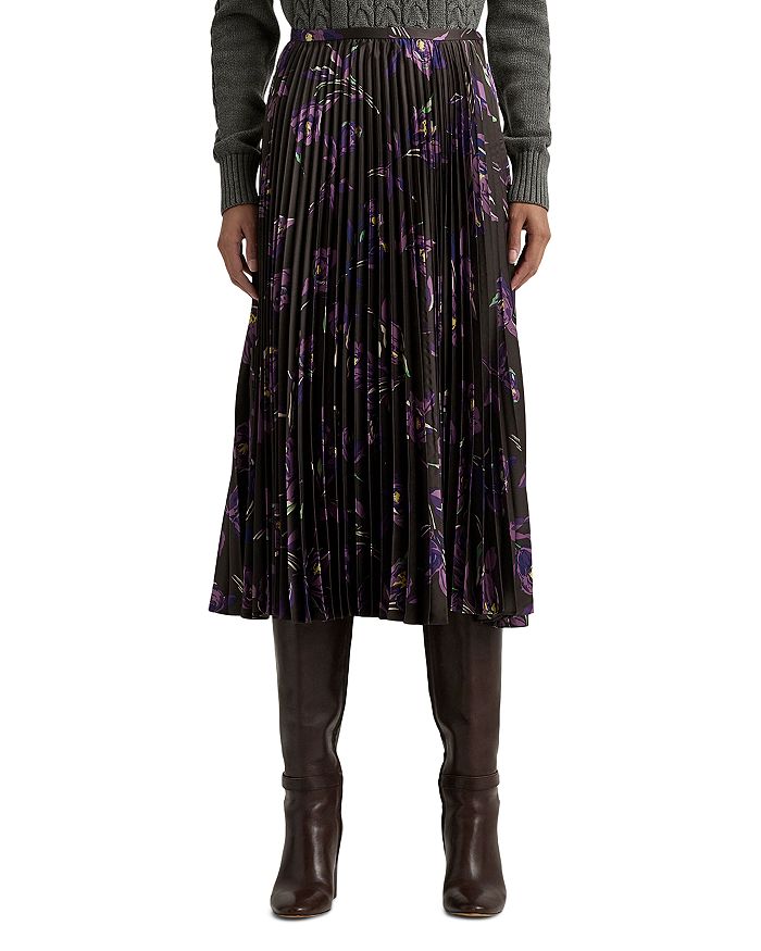 Ralph lauren pink pleated skirt Clearance