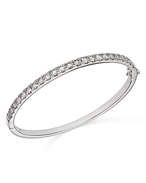 Bloomingdale's Diamond Bangle Bracelet in 14K White Gold, 3.25 ct. t.w.
