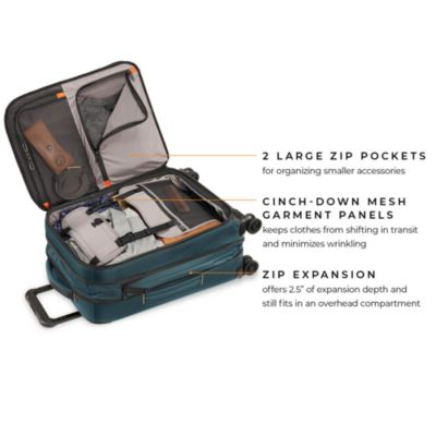 ZDX 22" Carry-on Expandable Spinner Suitcase