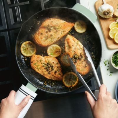 12&amp;quot; Cast Iron Open Skillet