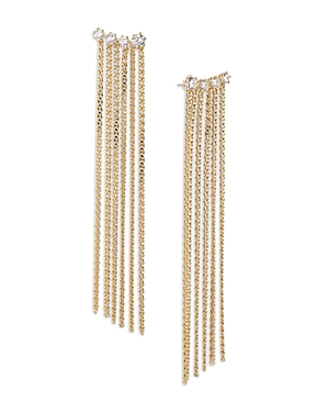 Nadri Cleo Fringe Earrings