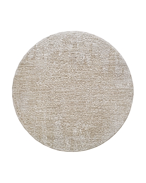 Shop Surya Masterpiece Mpc-2322 Round Area Rug, 5'3 X 5'3 In Brown/taupe