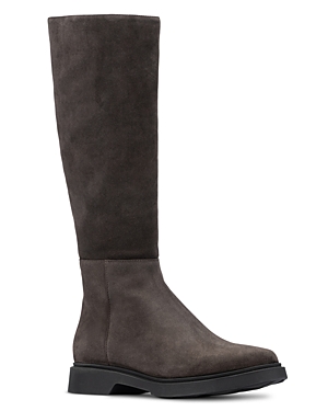 Aquatalia Women's Halena Silky Stitched Boots In Mocha