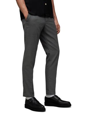 slim fit dress slacks Skinny Fit Plaid Suit Pant – Perry Ellis