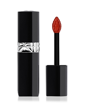 Shop Dior Forever Liquid Lacquer Lipstick In 840 Radiant - A Bold Brick Red