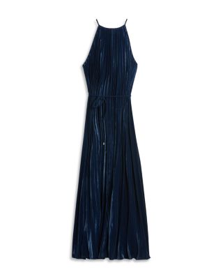 keyhole halter dress Priscilla Halter Keyhole Mini Dress | Tie-Up Halter Mini Dress main image 1