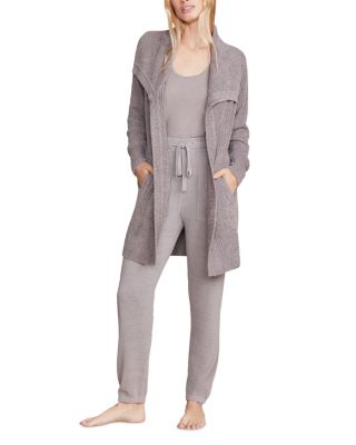 Barefoot Dreams CozyChic Lite Ribbed Drape Cardigan