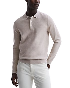 REISS - Sharp Turnlock Polo Sweater