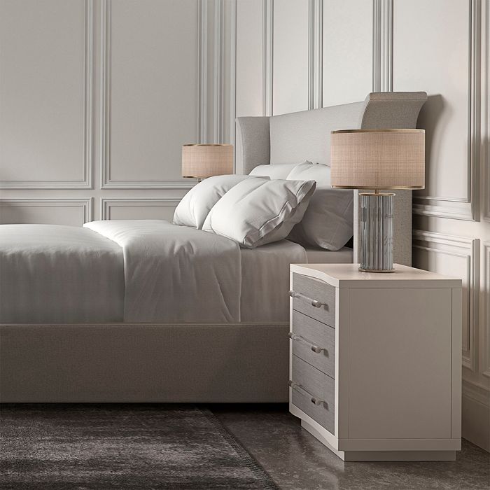 Shop Caracole Beauty Sleep Bed, Queen In Warm Gray
