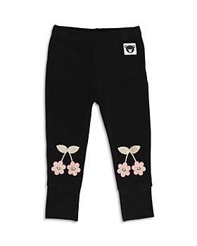 Huxbaby - Girls' Smile Flower Cotton Blend Printed Leggings - Baby, Little Kid